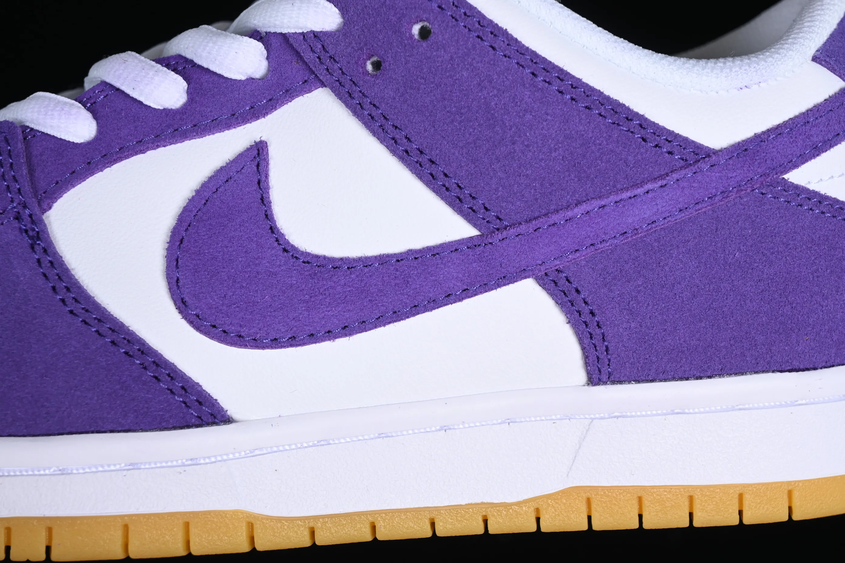 All categories Nk SB Dunk series Nk SB Dunk Low low-top sneakers K version Nk SB Dunk "Purple Suede" wicked purple color SB low-top casual sneakers DV5464-500